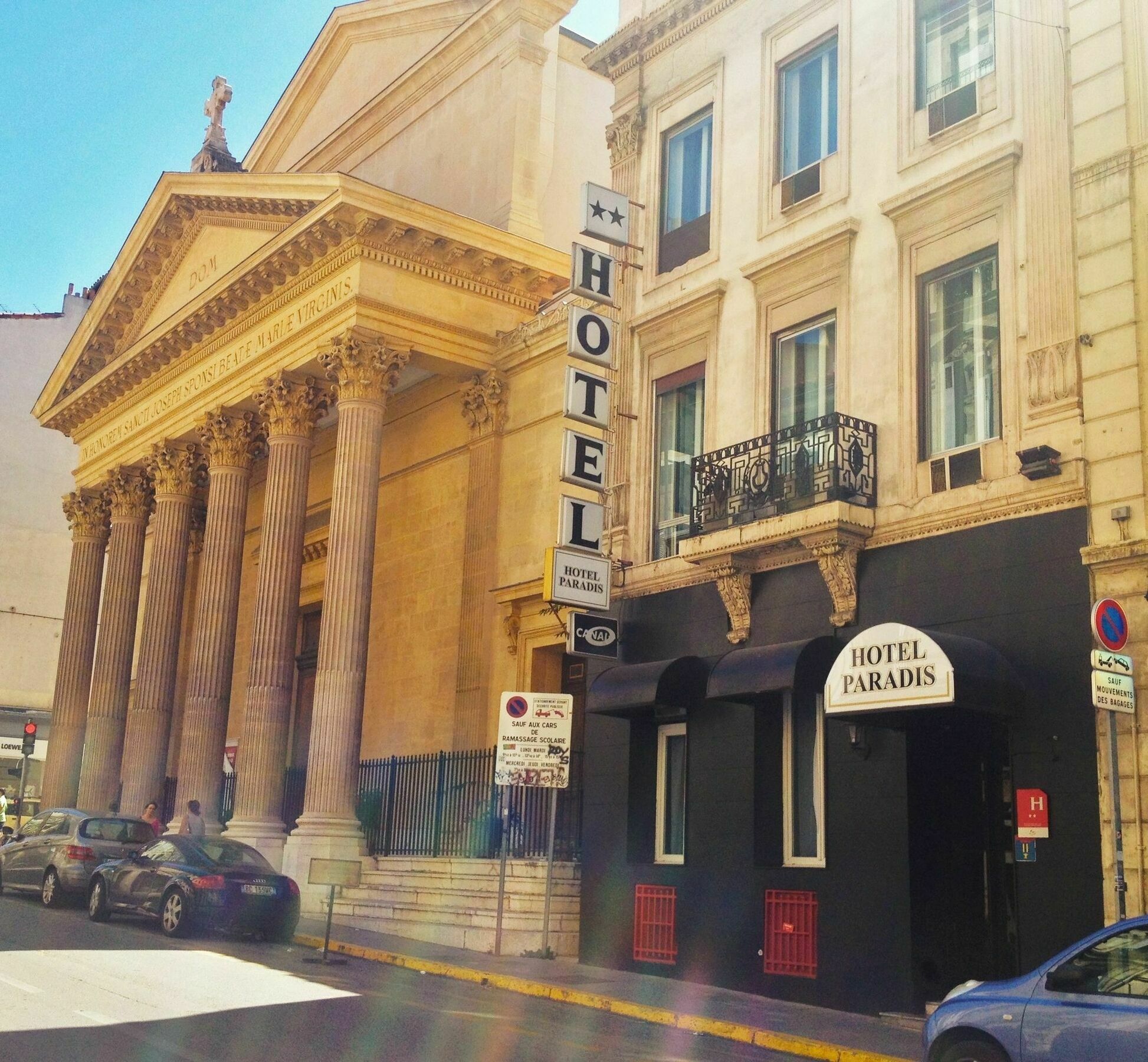 Hotel Paradis - Marseille Centre Prefecture Zewnętrze zdjęcie